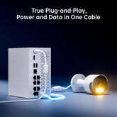 N2834 4K Ultra HD Full Color Night Vision Ultra HD PoE Security Camera System – 8CH 4 Cameras with 2TB HDD